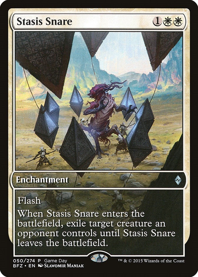 Image for Stasis Snare (50) (Game Day & Store Championship Promos) - Magic: The Gathering