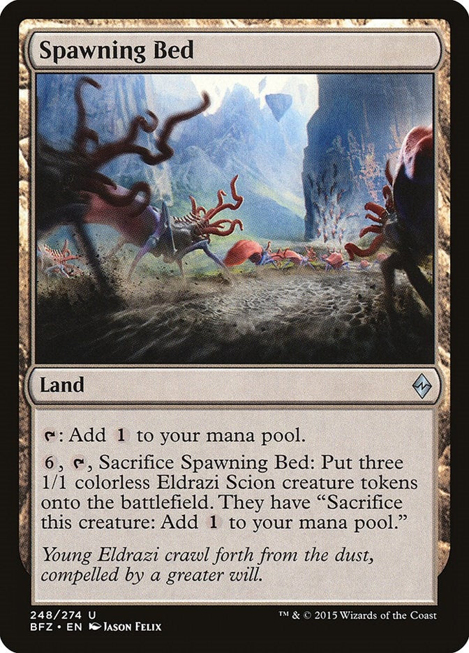 Image for Spawning Bed (248) (Battle for Zendikar) - Magic: The Gathering