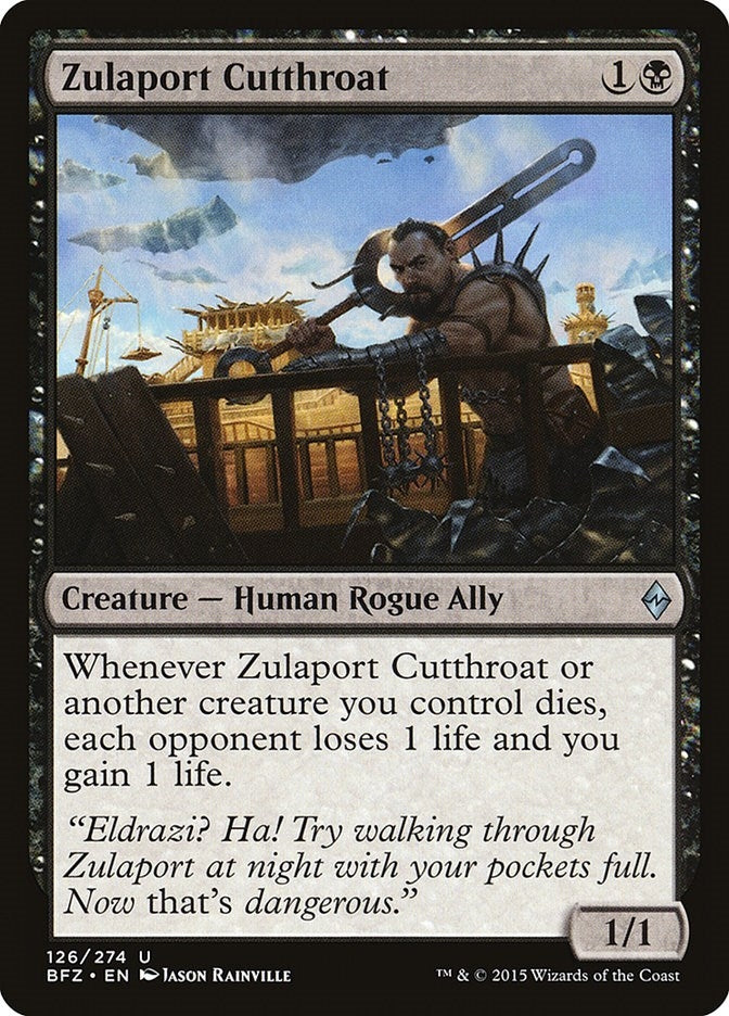 Zulaport Cutthroat (126) (Battle for Zendikar)