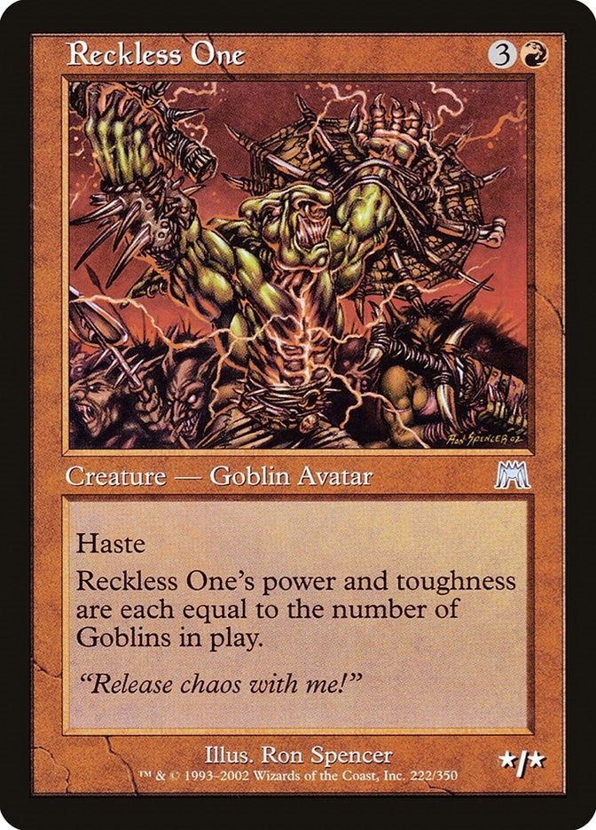 Reckless One (222) (Onslaught)
