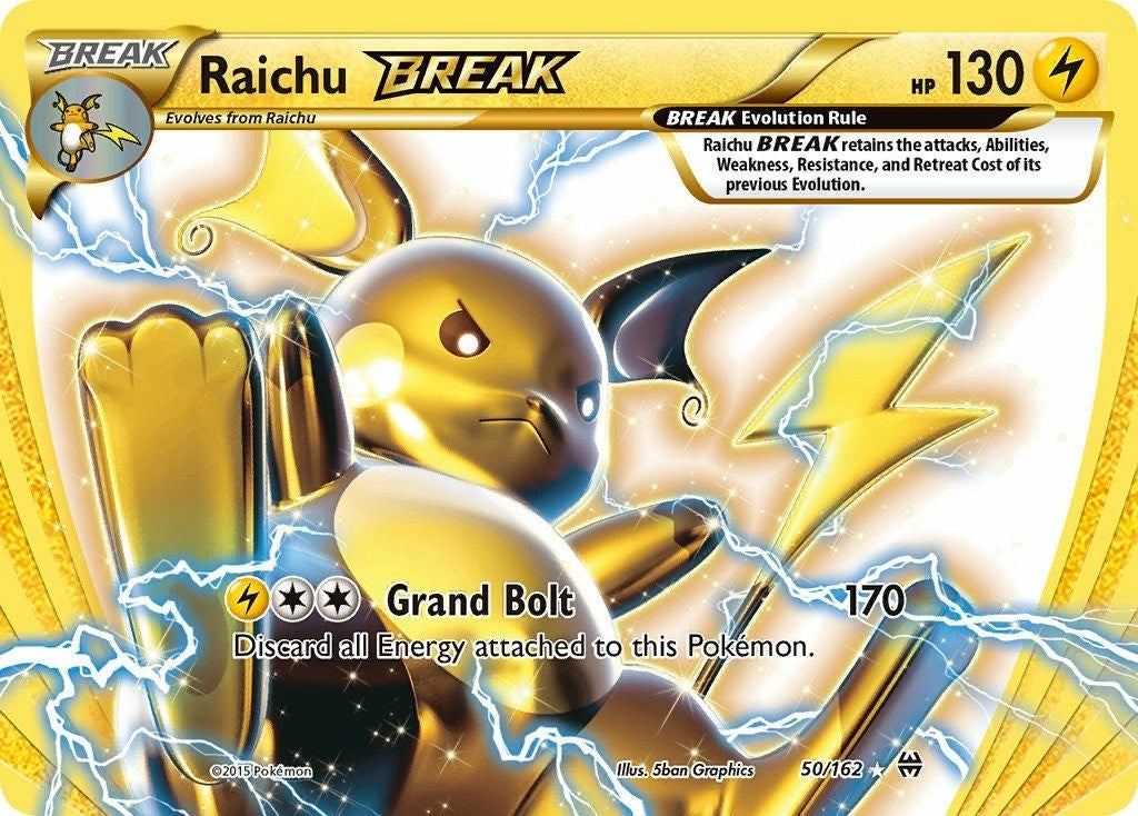 Raichu BREAK (50/162) (XY - BREAKthrough)