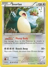 Snorlax (118/162) (XY - BREAKthrough)