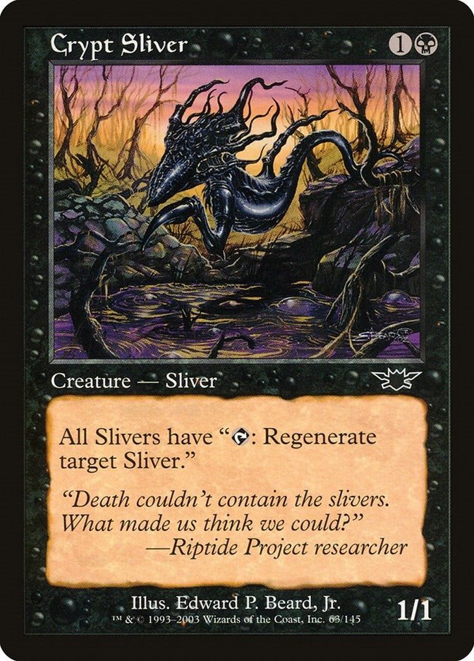 Image for Crypt Sliver (63) (Legions) (LGN) - Magic: The Gathering