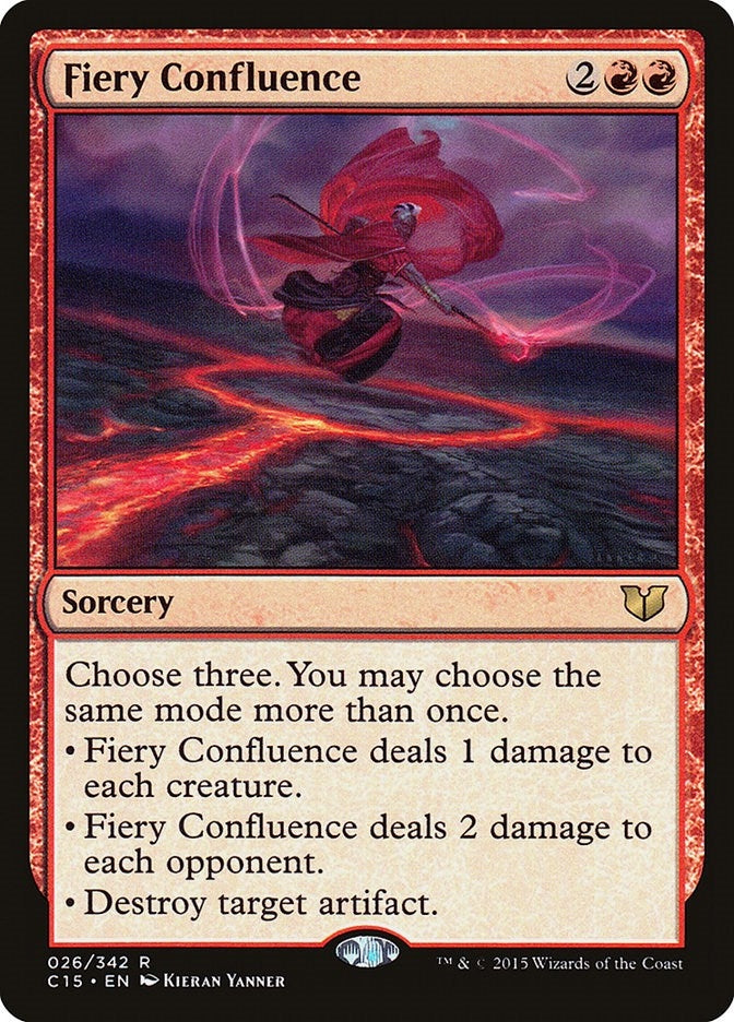 Image for Fiery Confluence (26) (Commander 2015) (C15) - Magic: The Gathering