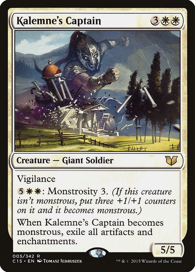 Image for Kalemne's Captain (5) (Commander 2015) (C15) - Magic: The Gathering