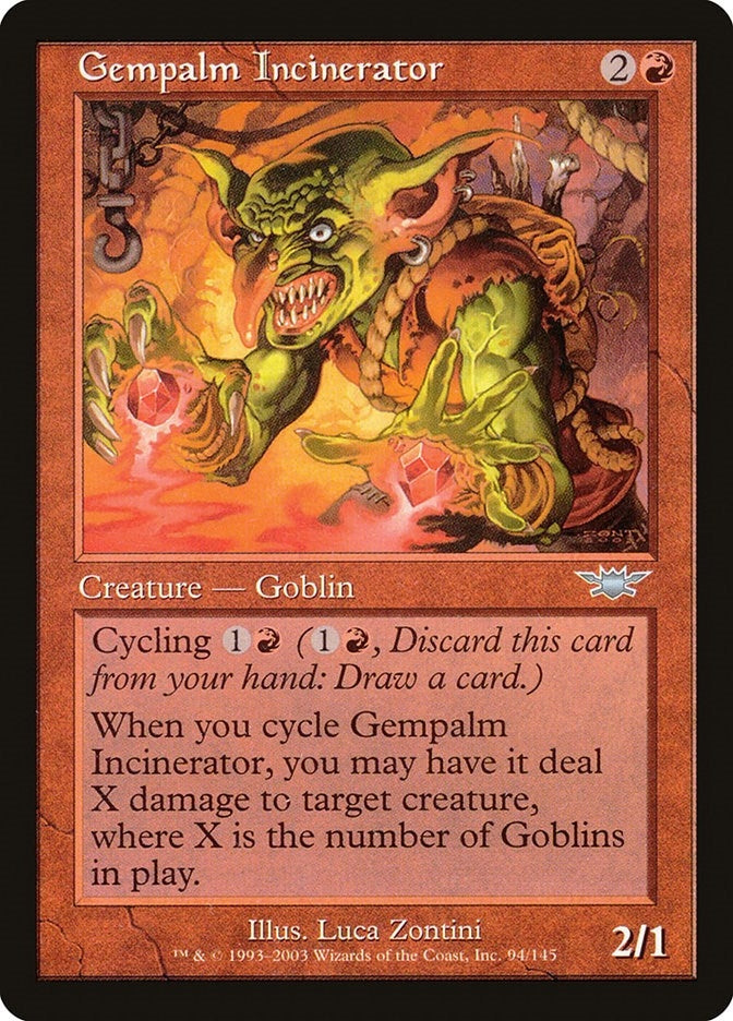 Image for Gempalm Incinerator (94) (Legions) (LGN) - Magic: The Gathering