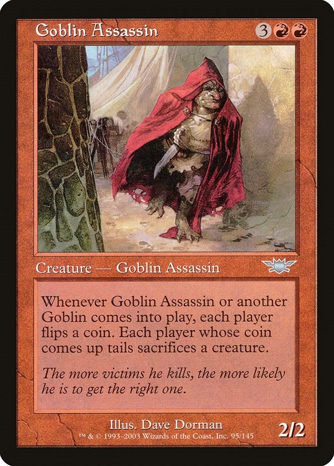Image for Goblin Assassin (95) (Legions) (LGN) - Magic: The Gathering