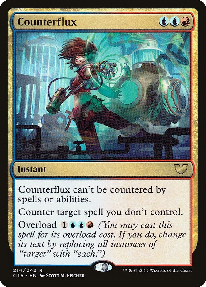 Image for Counterflux (214) (Commander 2015) (C15) - Magic: The Gathering