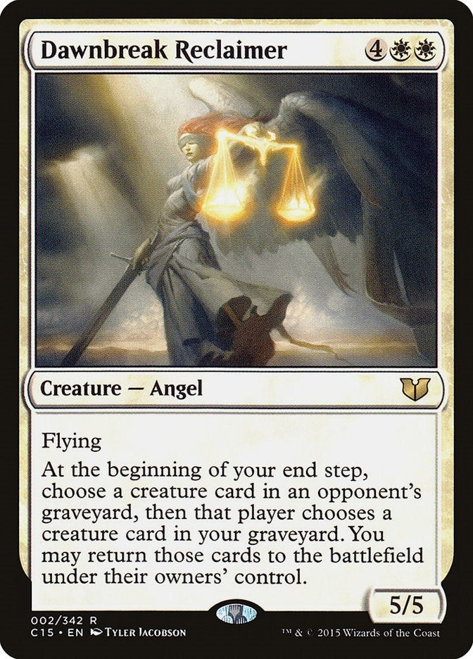 Image for Dawnbreak Reclaimer (2) (Commander 2015) (C15) - Magic: The Gathering