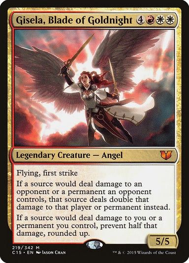 Image for Gisela, Blade of Goldnight (219) (Commander 2015) - Magic: The Gathering