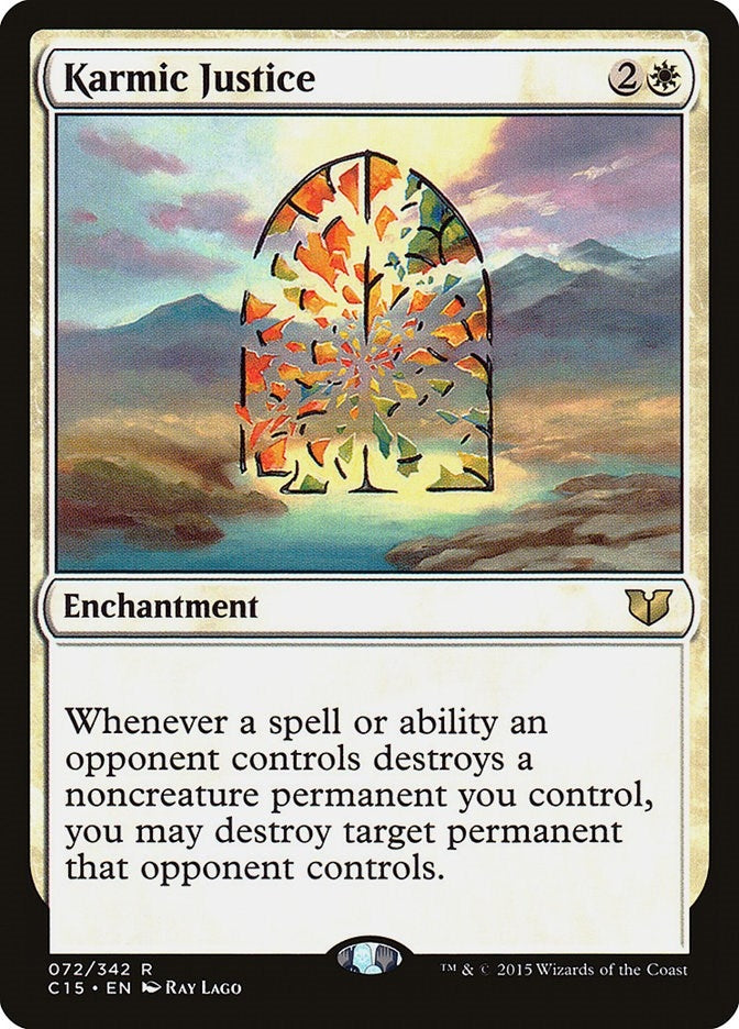 Image for Karmic Justice (72) (Commander 2015) (C15) - Magic: The Gathering