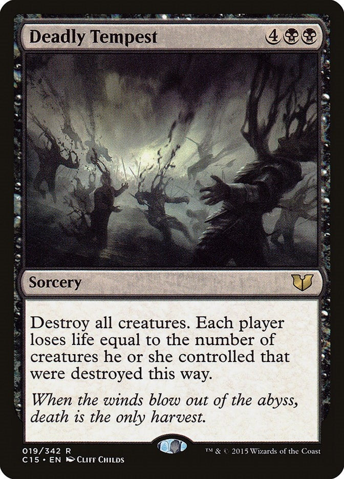 Image for Deadly Tempest (19) (Commander 2015) (C15) - Magic: The Gathering