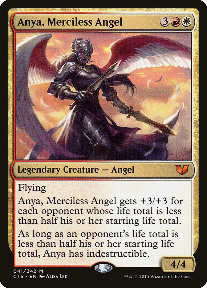 Image for Anya, Merciless Angel (41) (Commander 2015) (C15) - Magic: The Gathering