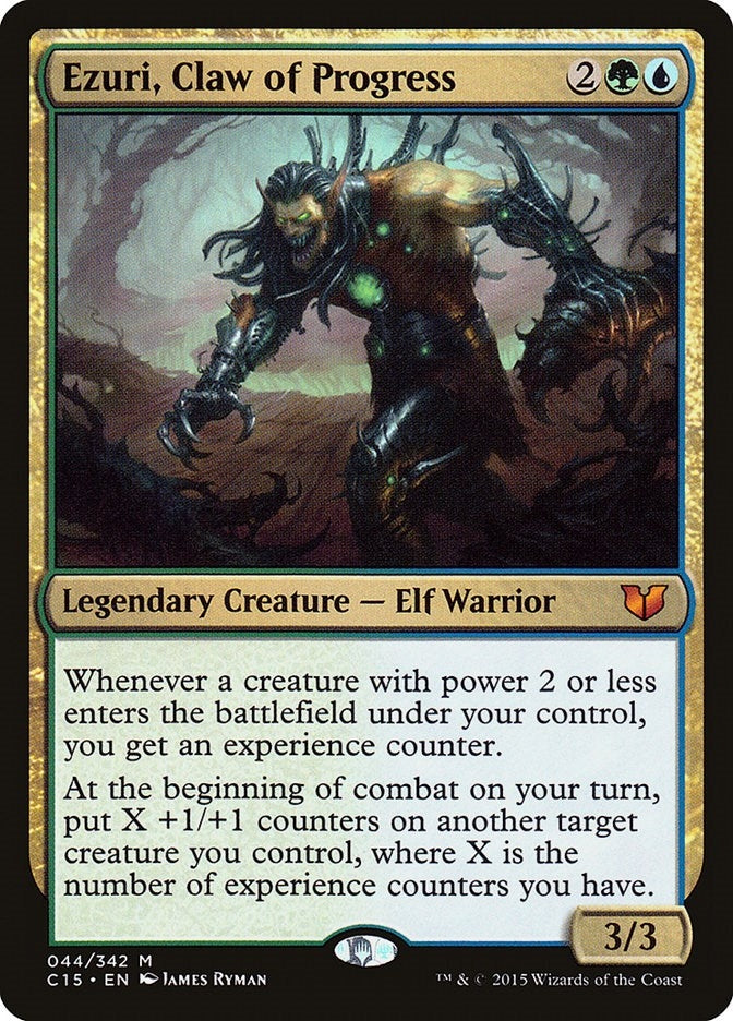 Image for Ezuri, Claw of Progress (44) (Commander 2015) (C15) - Magic: The Gathering