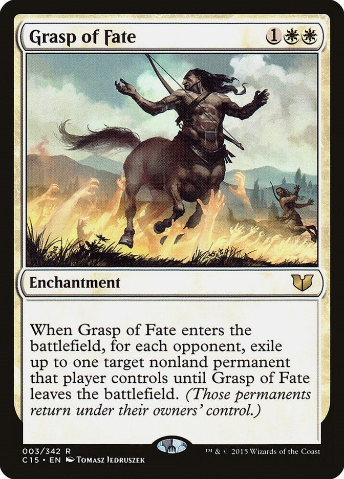 Image for Grasp of Fate (3) (Commander 2015) (C15) - Magic: The Gathering
