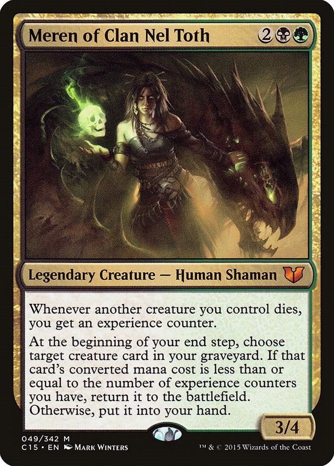Image for Meren of Clan Nel Toth (49) (Commander 2015) (C15) - Magic: The Gathering