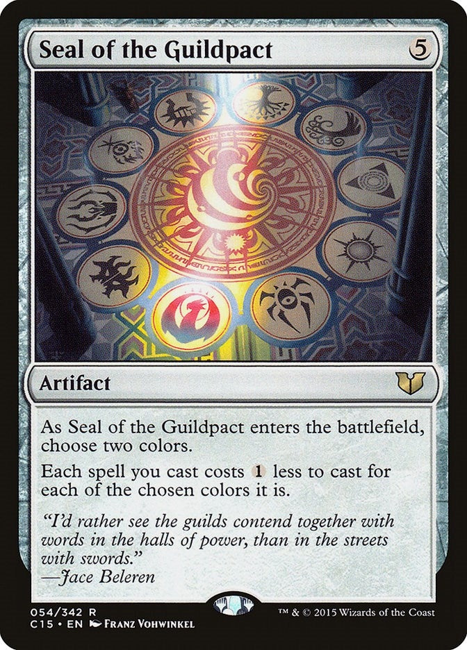 Image for Seal of the Guildpact (54) (Commander 2015) (C15) - Magic: The Gathering