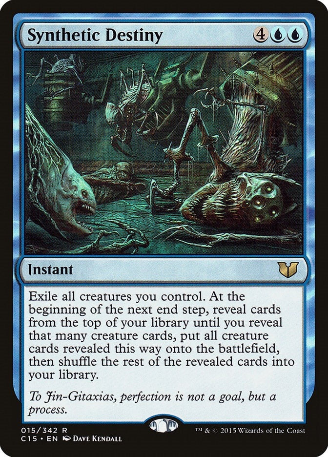 Image for Synthetic Destiny (15) (Commander 2015) (C15) - Magic: The Gathering