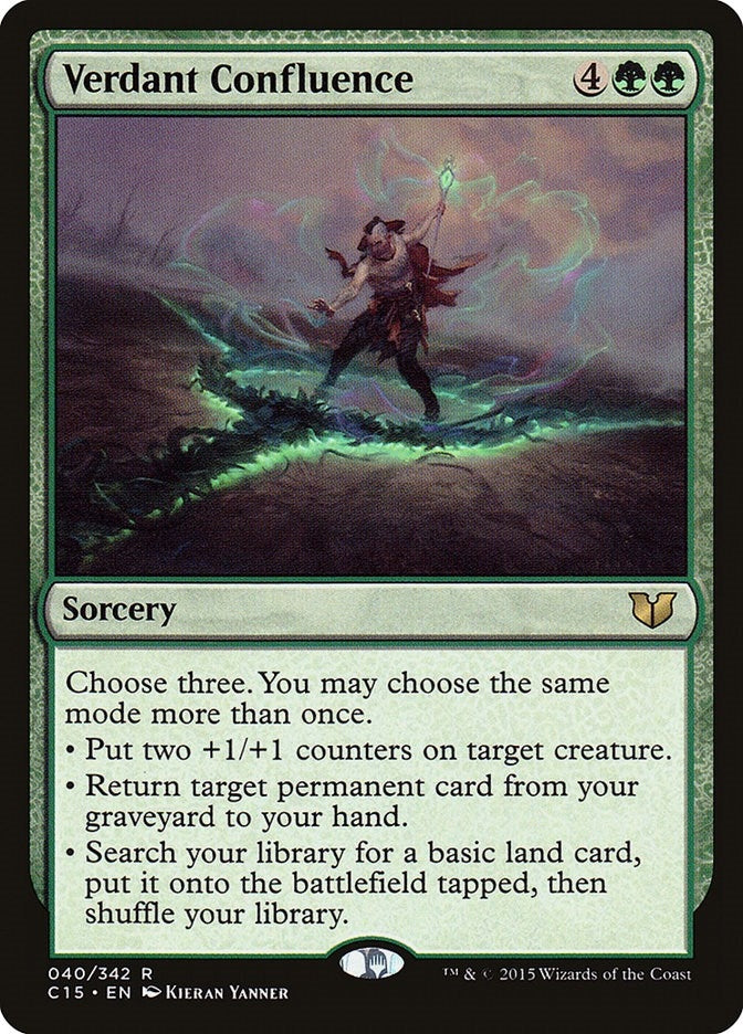 Image for Verdant Confluence (40) (Commander 2015) (C15) - Magic: The Gathering