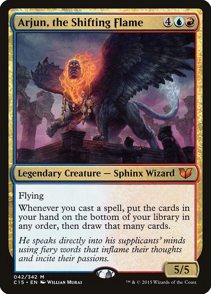 Image for Arjun, the Shifting Flame (42) (Commander 2015) (C15) - Magic: The Gathering