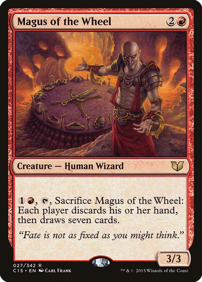 Image for Magus of the Wheel (27) (Commander 2015) (C15) - Magic: The Gathering