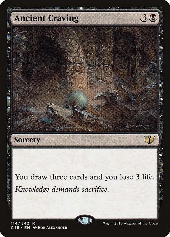 Image for Ancient Craving (114) (Commander 2015) (C15) - Magic: The Gathering