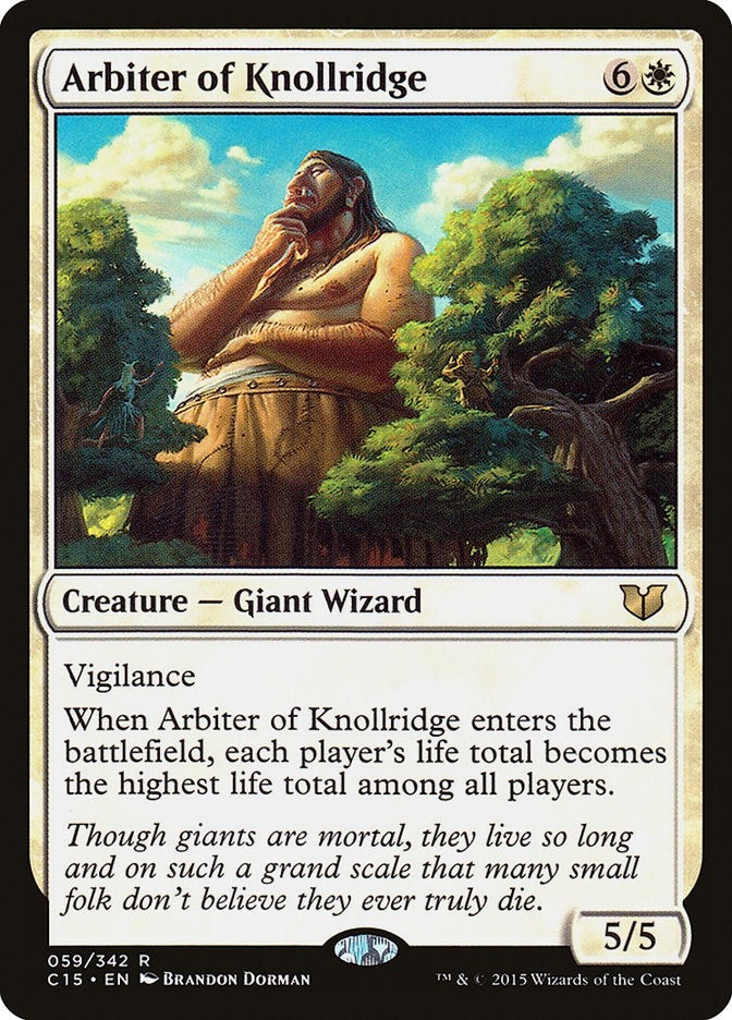Image for Arbiter of Knollridge (59) (Commander 2015) (C15) - Magic: The Gathering