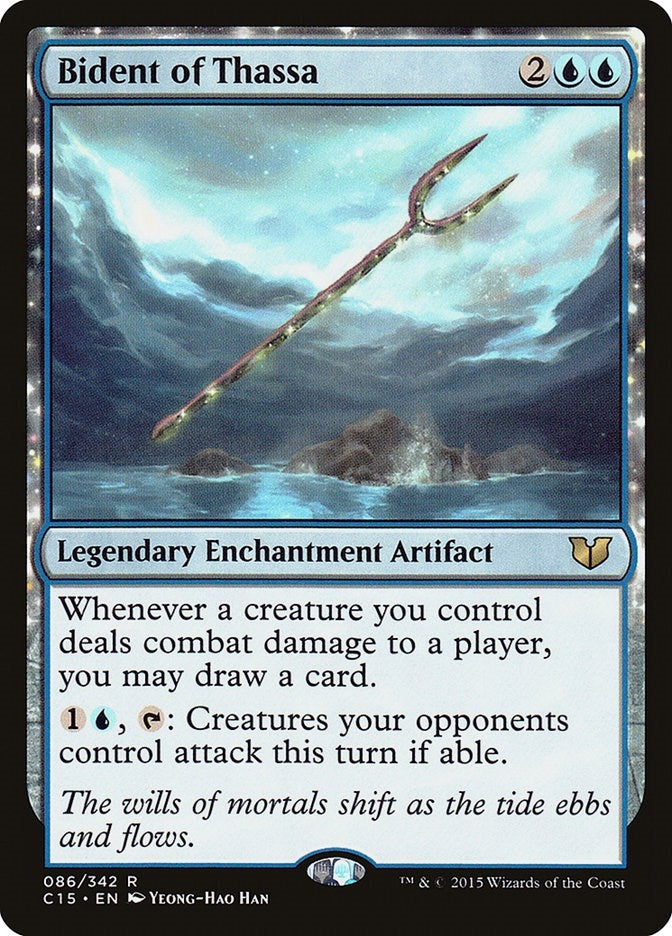 Image for Bident of Thassa (86) (Commander 2015) (C15) - Magic: The Gathering