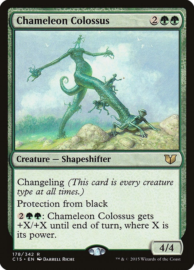 Image for Chameleon Colossus (178) (Commander 2015) (C15) - Magic: The Gathering