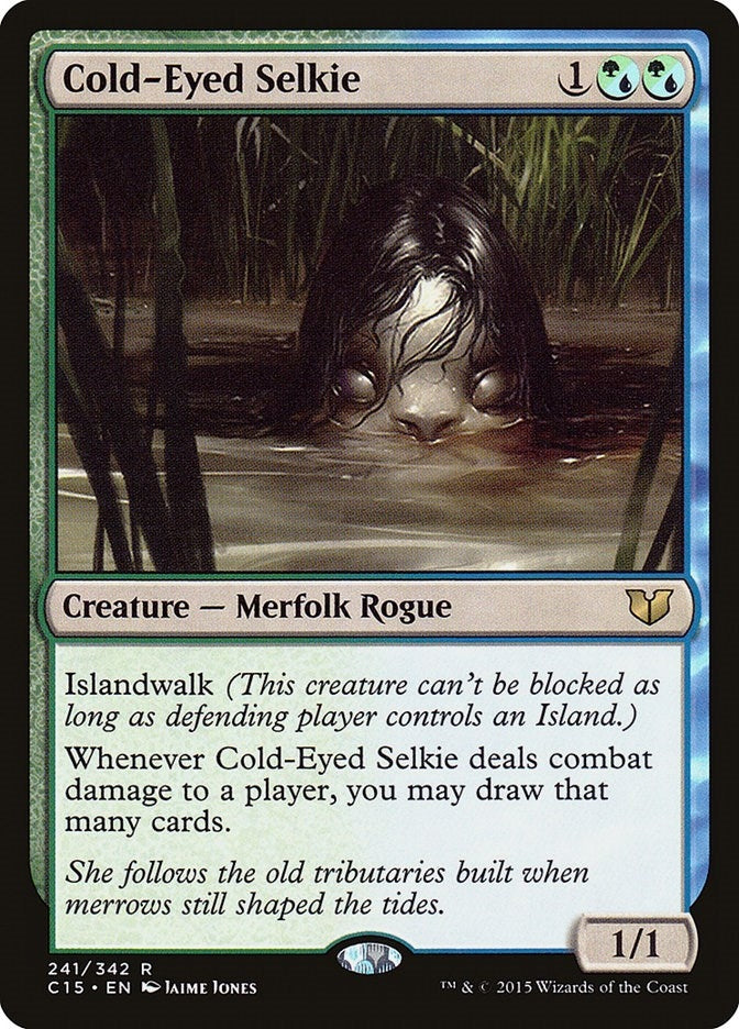 Image for Cold-Eyed Selkie (241) (Commander 2015) (C15) - Magic: The Gathering