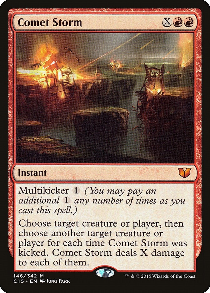 Image for Comet Storm (146) (Commander 2015) (C15) - Magic: The Gathering