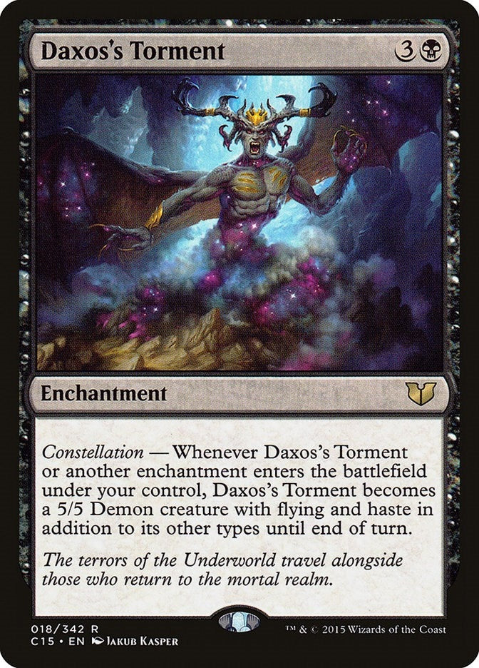 Image for Daxos's Torment (18) (Commander 2015) (C15) - Magic: The Gathering