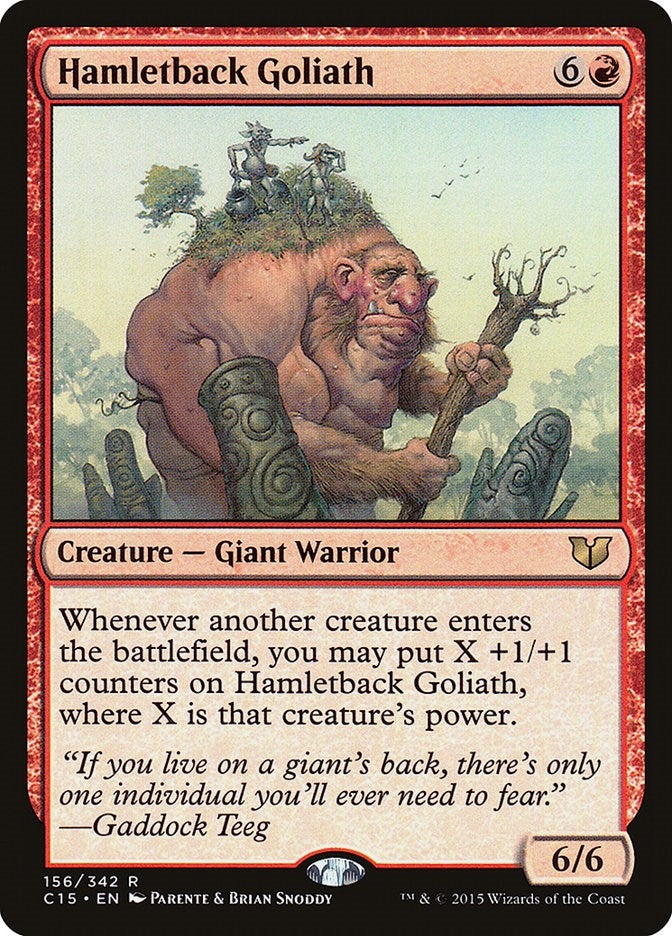 Image for Hamletback Goliath (156) (Commander 2015) (C15) - Magic: The Gathering