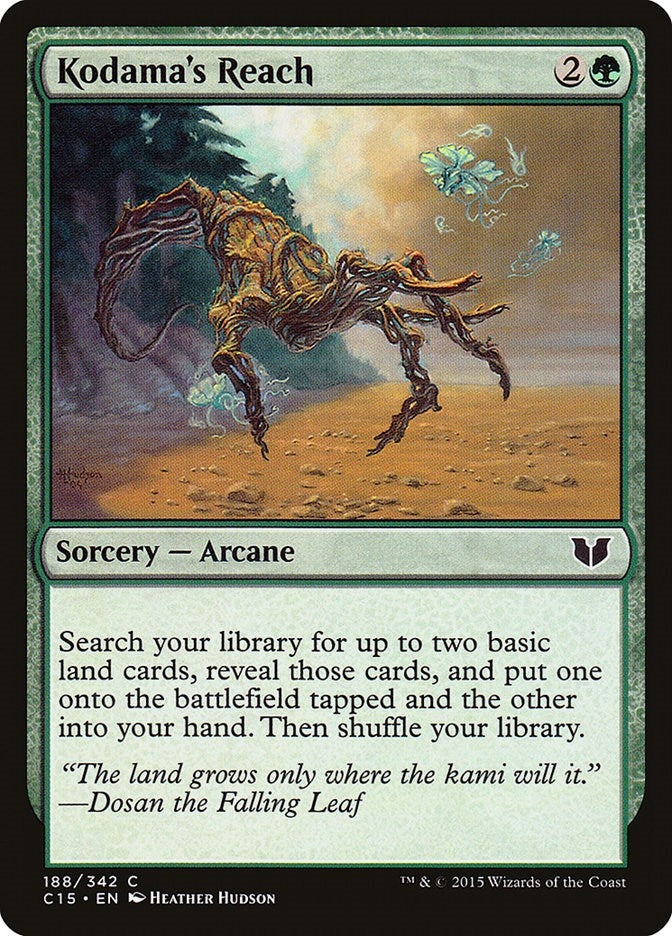 Kodama's Reach (188) (Commander 2015)