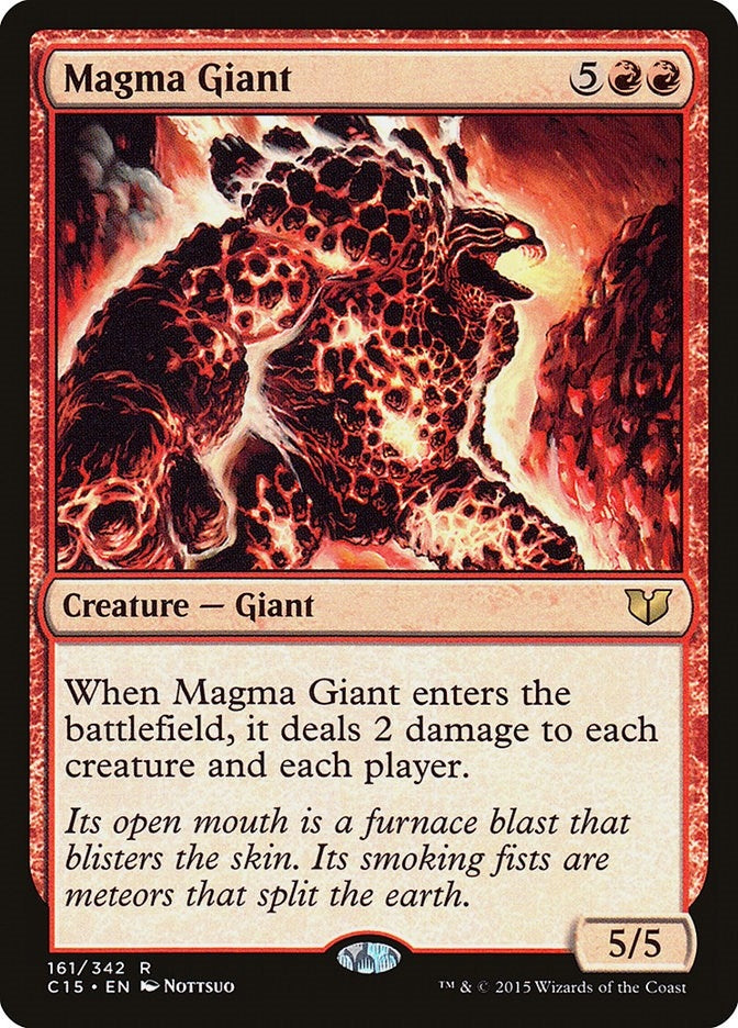 Image for Magma Giant (161) (Commander 2015) (C15) - Magic: The Gathering