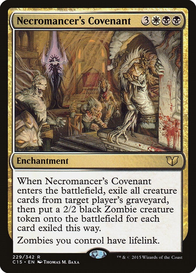 Image for Necromancer's Covenant (229) (Commander 2015) (C15) - Magic: The Gathering