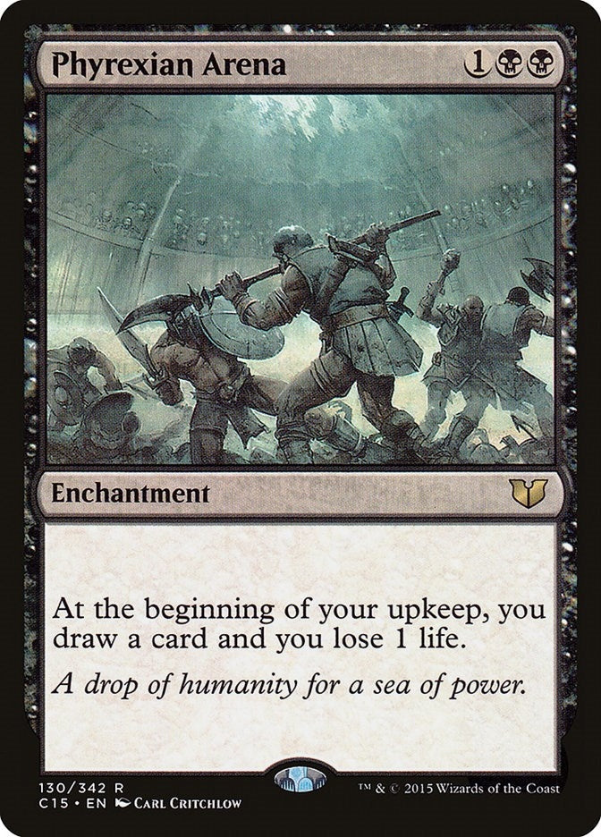 Image for Phyrexian Arena (130) (Commander 2015) (C15) - Magic: The Gathering