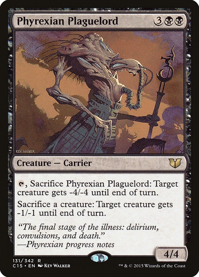Image for Phyrexian Plaguelord (131) (Commander 2015) (C15) - Magic: The Gathering