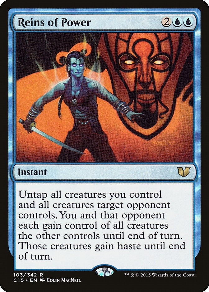 Image for Reins of Power (103) (Commander 2015) (C15) - Magic: The Gathering