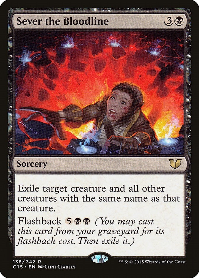 Image for Sever the Bloodline (136) (Commander 2015) (C15) - Magic: The Gathering