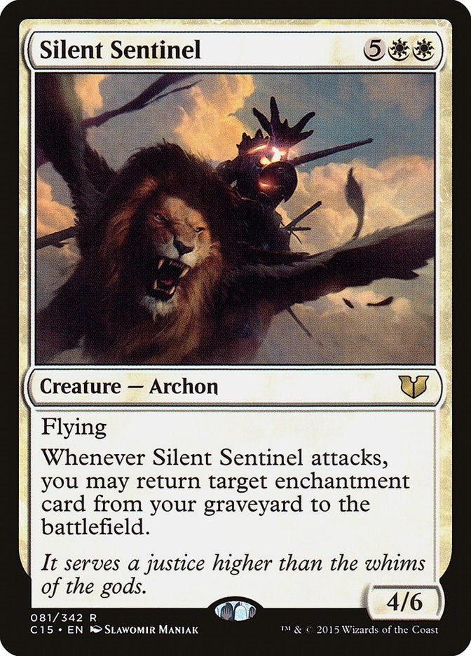 Image for Silent Sentinel (81) (Commander 2015) (C15) - Magic: The Gathering
