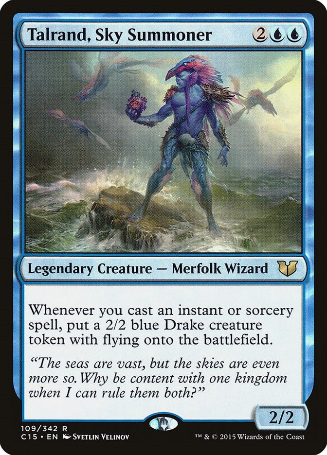 Image for Talrand, Sky Summoner (109) (Commander 2015) (C15) - Magic: The Gathering