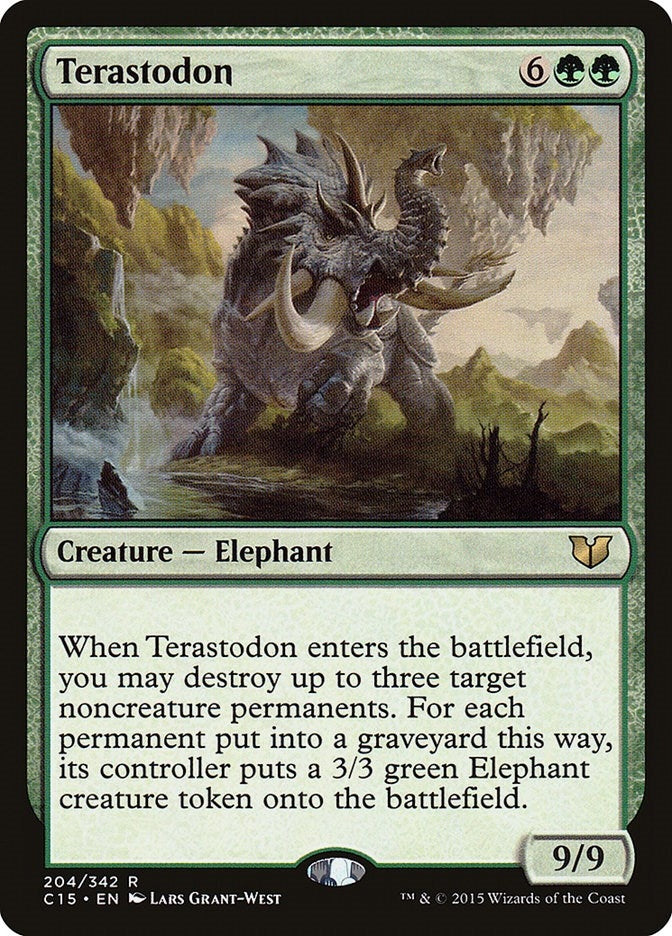 Image for Terastodon (204) (Commander 2015) (C15) - Magic: The Gathering
