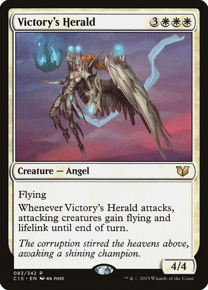 Image for Victory's Herald (83) (Commander 2015) (C15) - Magic: The Gathering