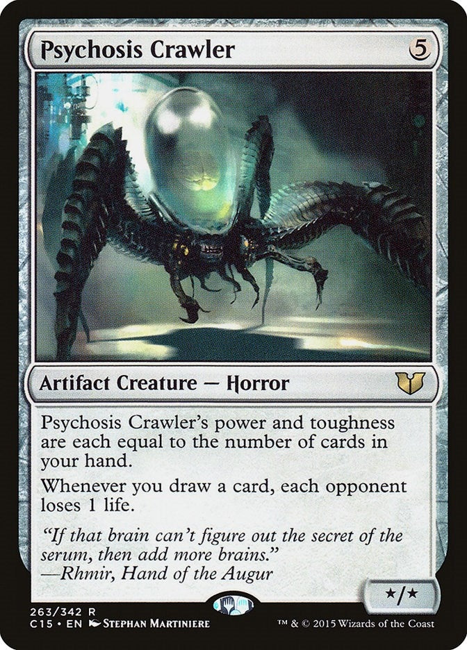 Image for Psychosis Crawler (263) (Commander 2015) (C15) - Magic: The Gathering