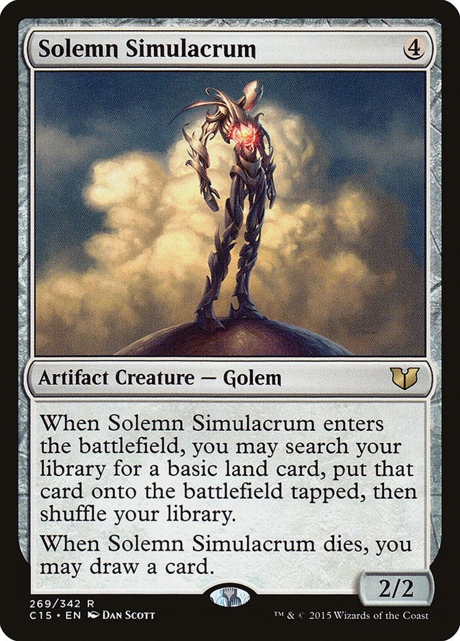 Image for Solemn Simulacrum (269) (Commander 2015) (C15) - Magic: The Gathering