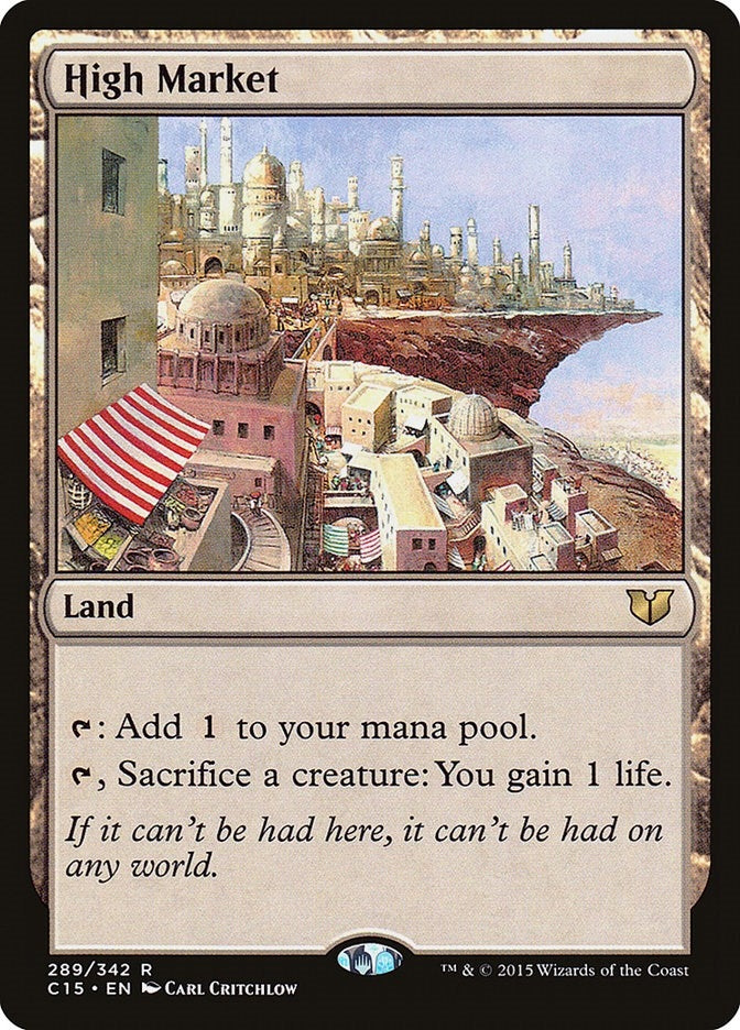 Image for High Market (289) (Commander 2015) (C15) - Magic: The Gathering