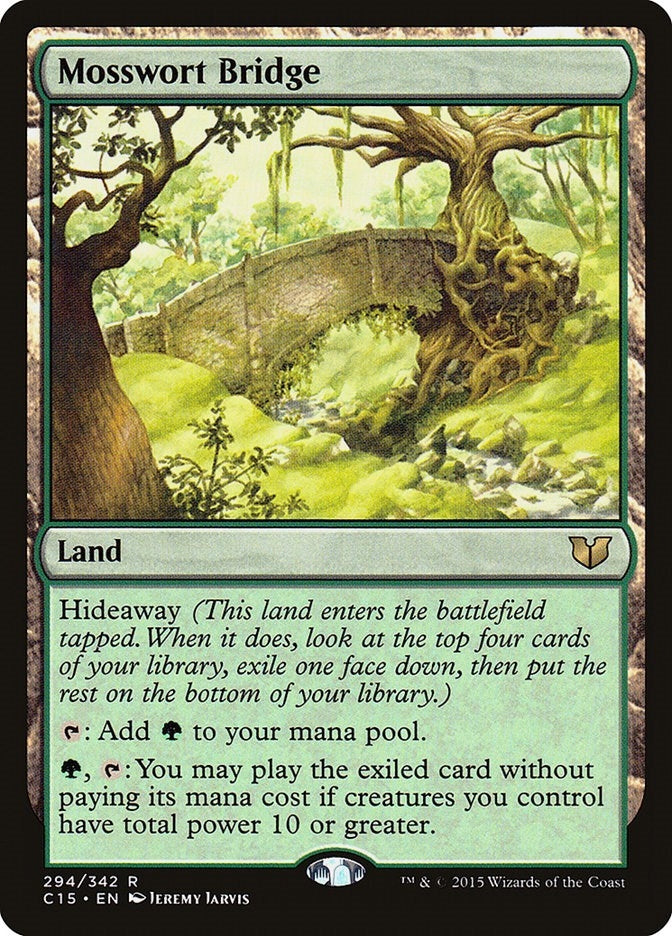 Image for Mosswort Bridge (294) (Commander 2015) (C15) - Magic: The Gathering
