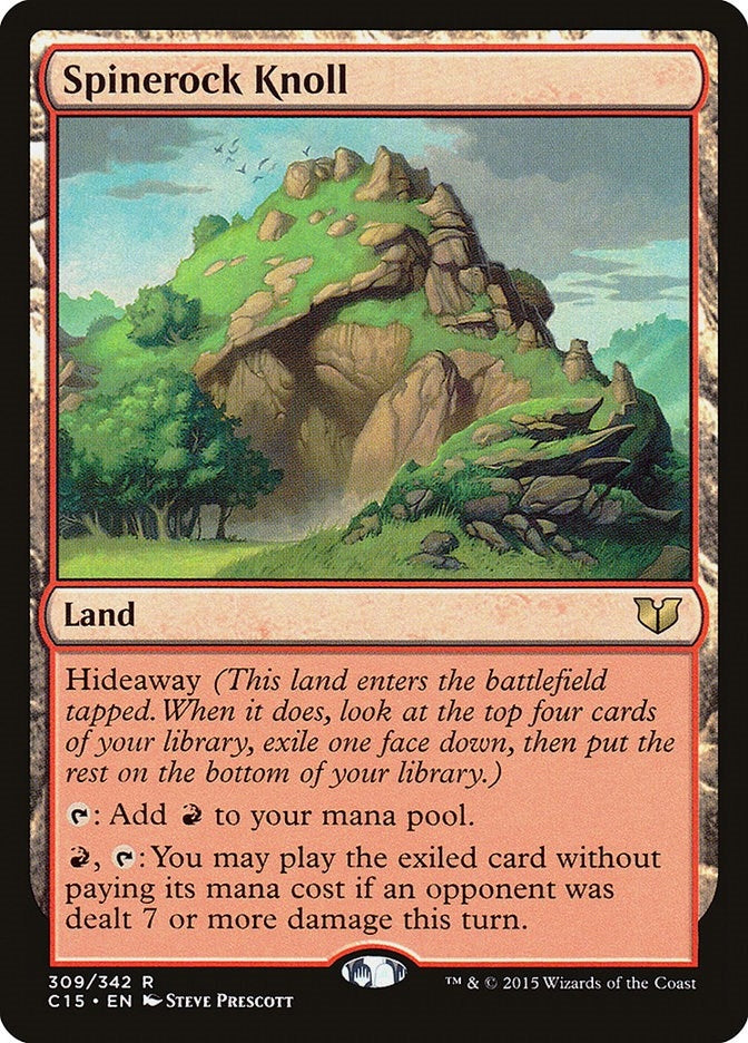 Image for Spinerock Knoll (309) (Commander 2015) (C15) - Magic: The Gathering