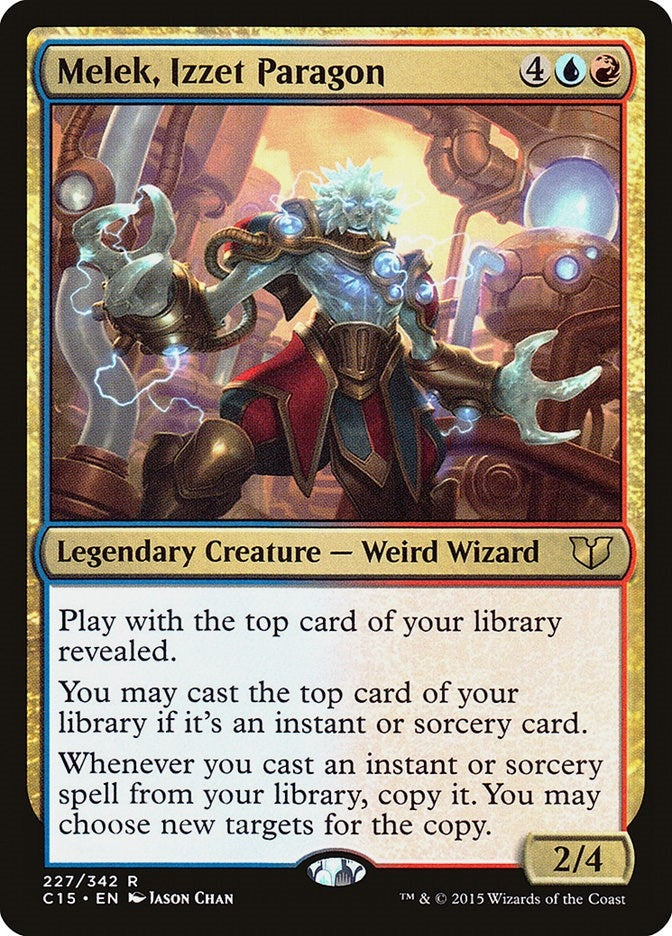 Image for Melek, Izzet Paragon (227) (Commander 2015) (C15) - Magic: The Gathering